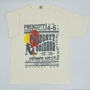 Prescott Frontier Days Drawn West Tee
