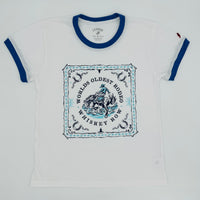 “World’s Oldest Rodeo” Royal Blue Women’s T-Shirt
