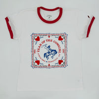 "Year of the Cowgirl" Red White and Blue Women’s T-Shirt