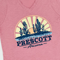 Women’s Prairie Mountain Limitless Sun Water V-Neck Tee