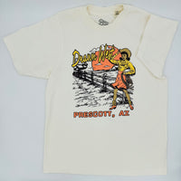 Drawn West Vintage Pin-up Cowgirl T-Shirt