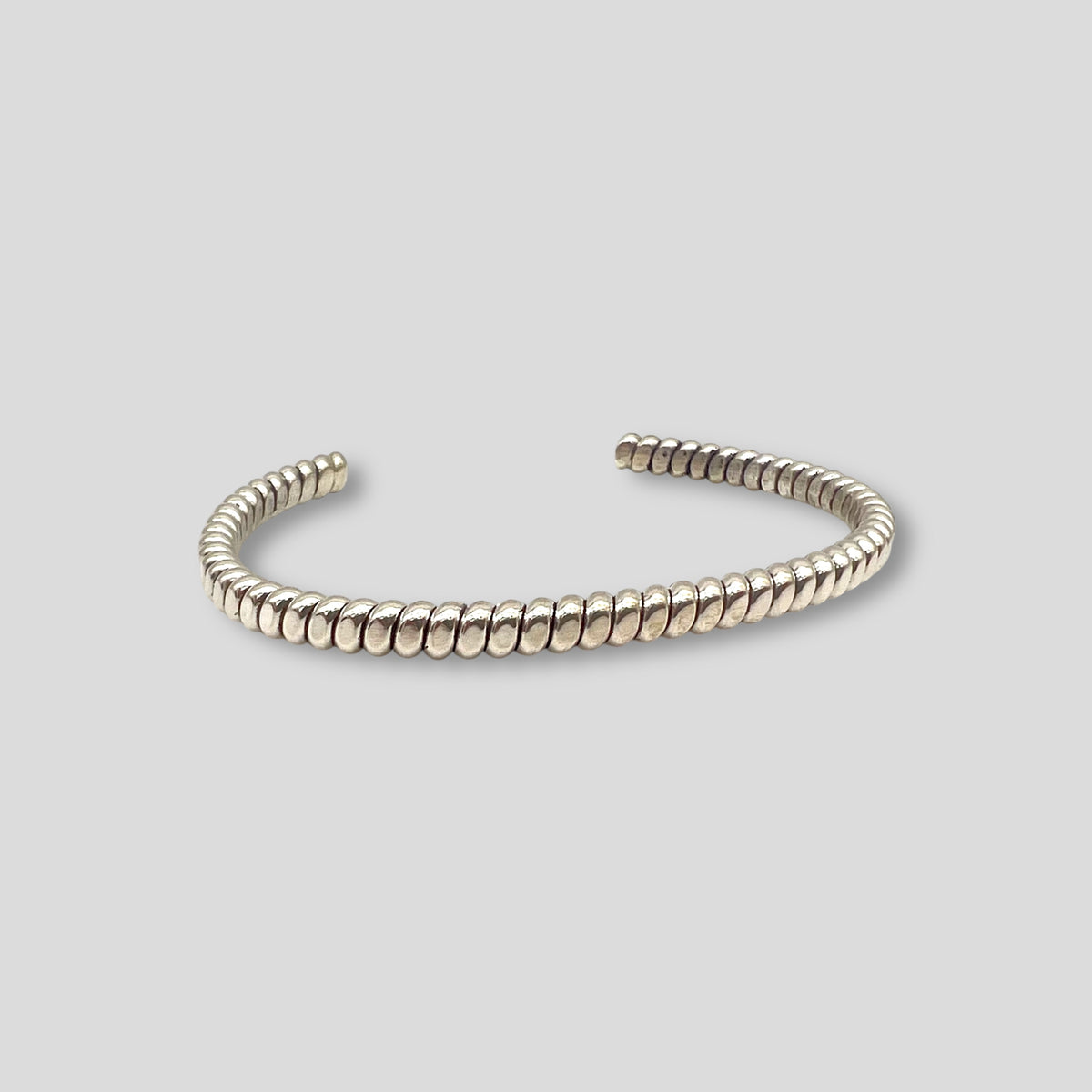 Coil Sterling Silver Cuff