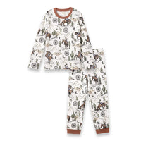 Boy's On the Range Bamboo Pajama Set