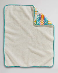 PENDLETON PILOT ROCK SHERPA STROLLER BLANKET