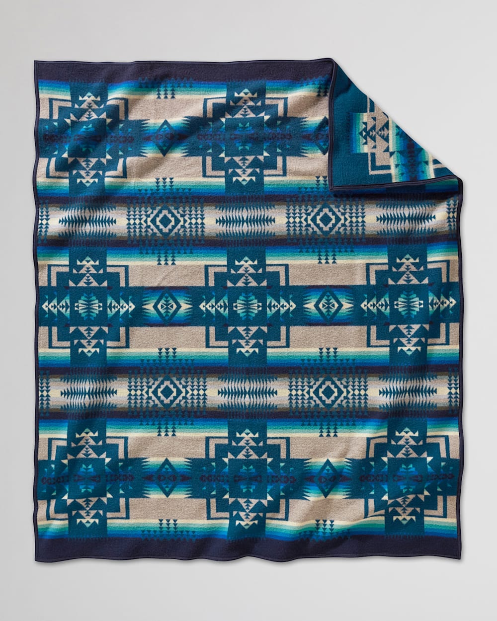 PENDLETON CHIEF JOSEPH BLANKET AEGEAN- TWIN