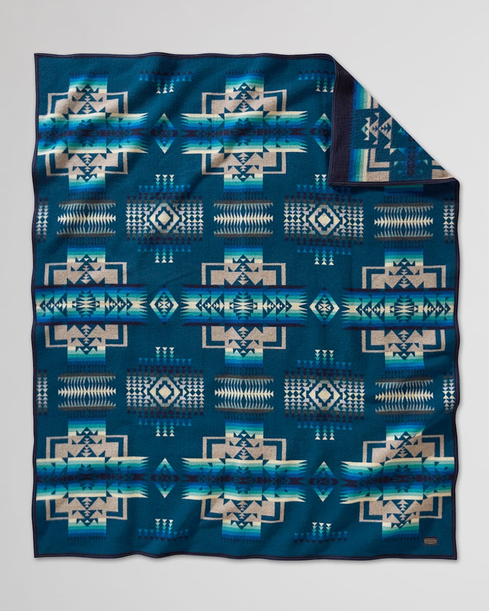 PENDLETON CHIEF JOSEPH BLANKET AEGEAN- TWIN