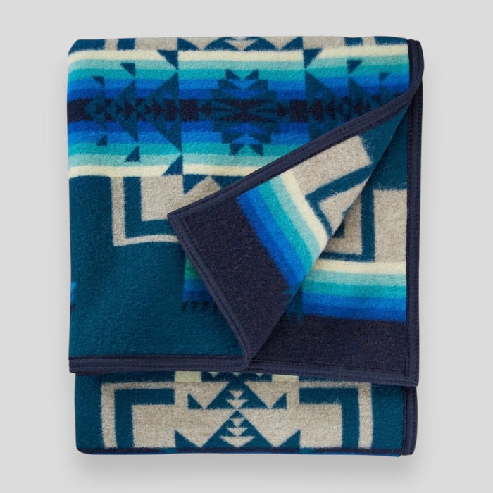 Pendleton Chief Joseph Blanket Aegean - Twin