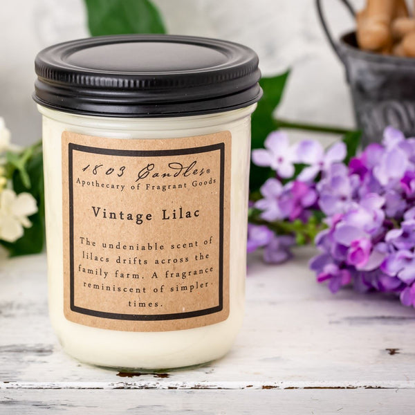 Vintage Lilac Soy Candle