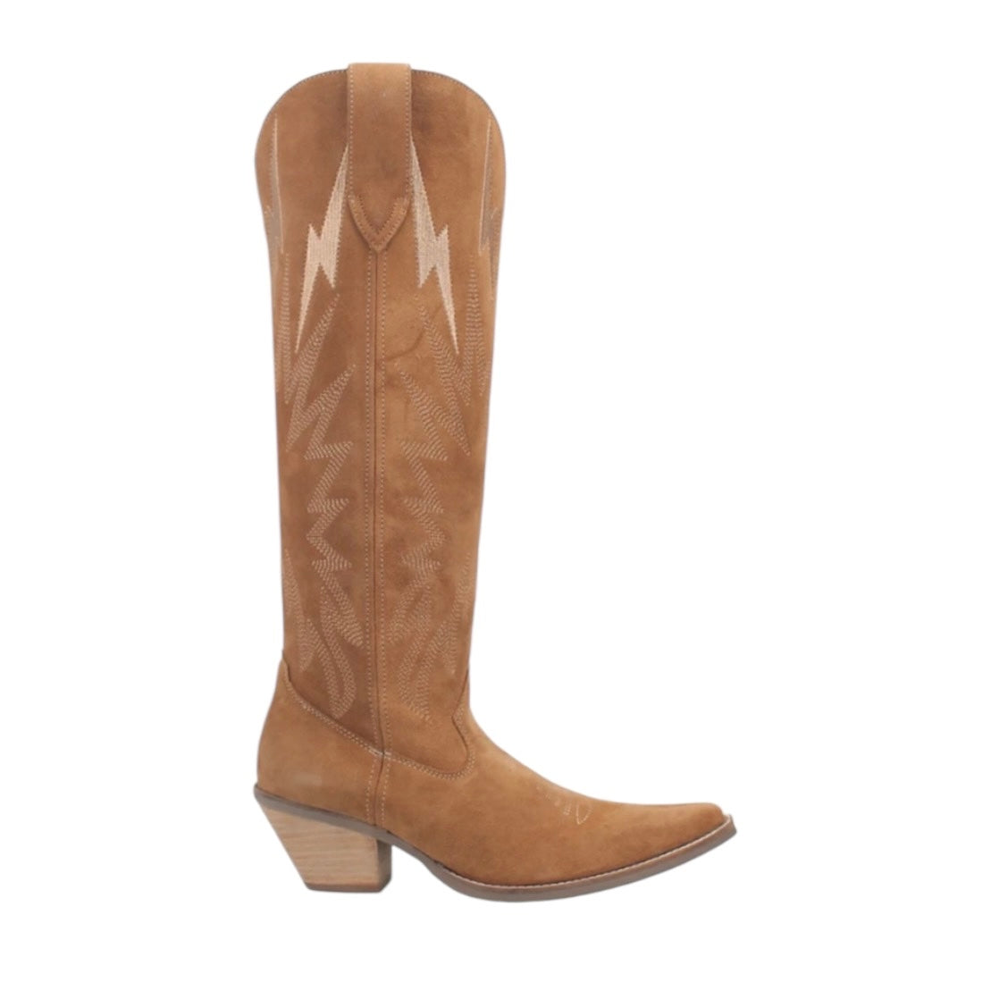 THUNDER ROAD LEATHER BOOT- CAMEL