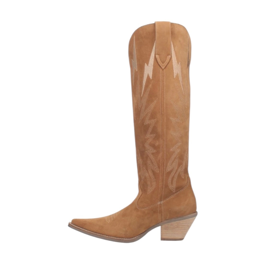 THUNDER ROAD LEATHER BOOT- CAMEL