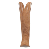 THUNDER ROAD LEATHER BOOT- CAMEL