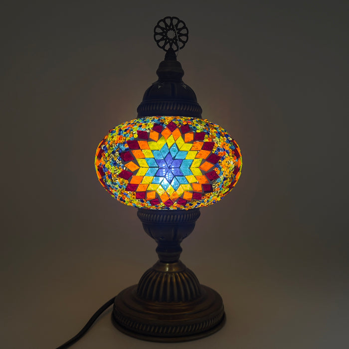 Handmade Turkish Table Lamps - Multicolor