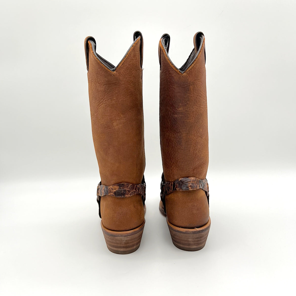 Women's Brown Cowboy Boots- Size 6