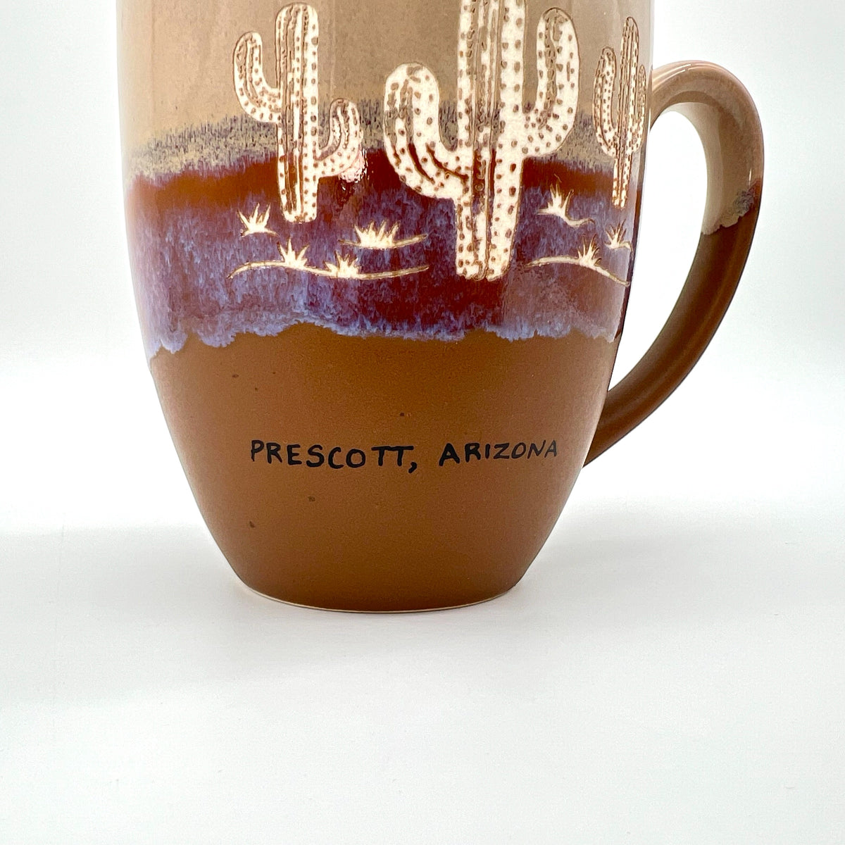 Brown Saguaro Prescott Arizona Mug