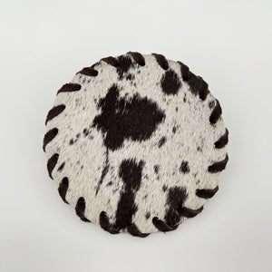 Cowhide Plain Coasters