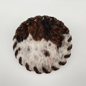 Cowhide Plain Coasters