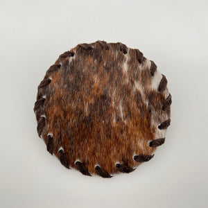 Cowhide Plain Coasters