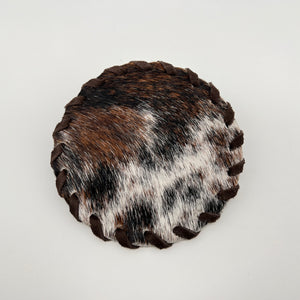 Cowhide Plain Coasters