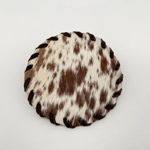 Cowhide Plain Coasters