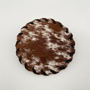 Cowhide Plain Coasters