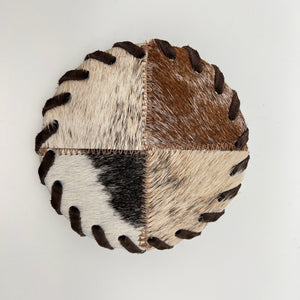 Cowhide Quarter Coasters