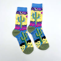 Women's Colorful Saguaro Socks