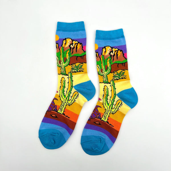 Women's Bright Saguaro Socks