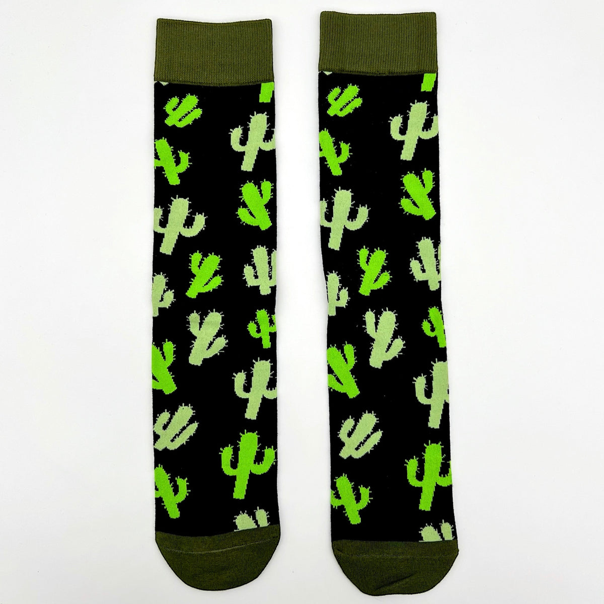 Cactus Comfort Crew Sock's