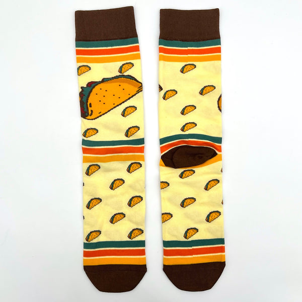 Crunchy Taco Crew Socks