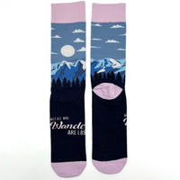 Not All Who Wander Are Lost Socks