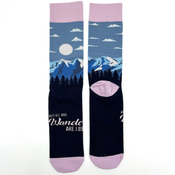 Not All Who Wander Are Lost Socks