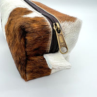 Medium Cowhide Cosmetic Bag