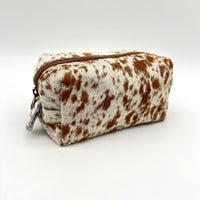 Small Cowhide Cosmetic Bag