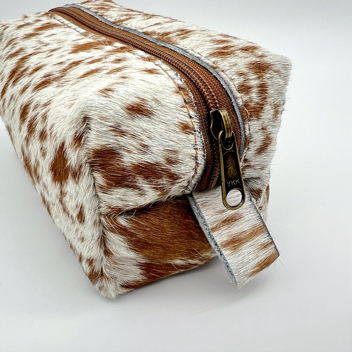 Small Cowhide Cosmetic Bag