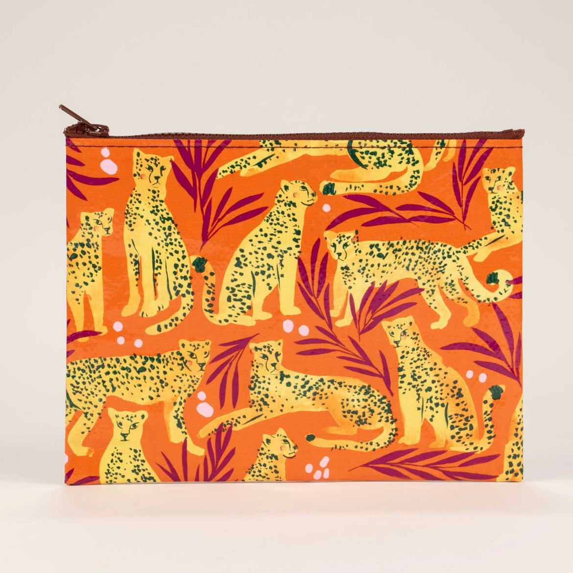 Cheetah Zipper Pouch