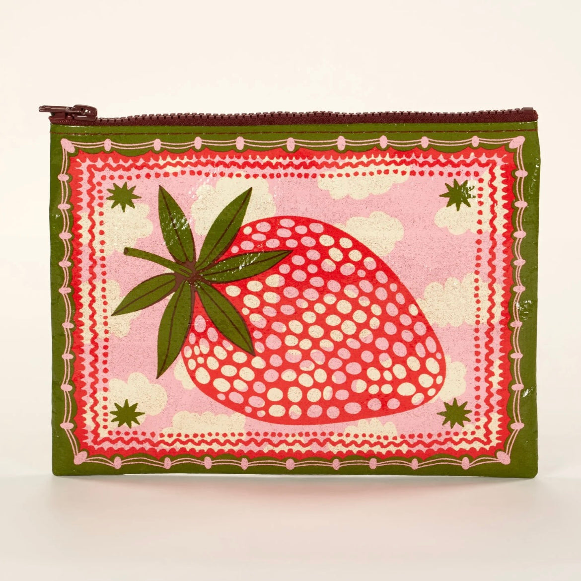 Strawberry Clouds Zipper Pouch