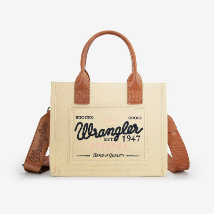Wrangler Canvas Crossbody Purse - Butter