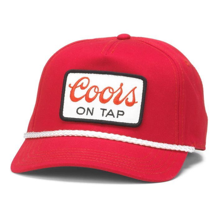 Coors On Tap Red Baseball Cap