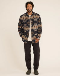 MEN'S PENDLETON HARDING DOUBLESOFT SHERPA-LINED SHIRT JACKET