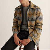 MEN'S PENDELTON QUILTED WOOL SHIRT JACKET