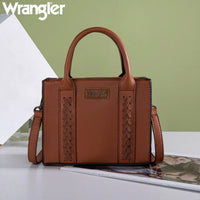 Wrangler Whipstitch Mini Tote/Crossbody - Brown