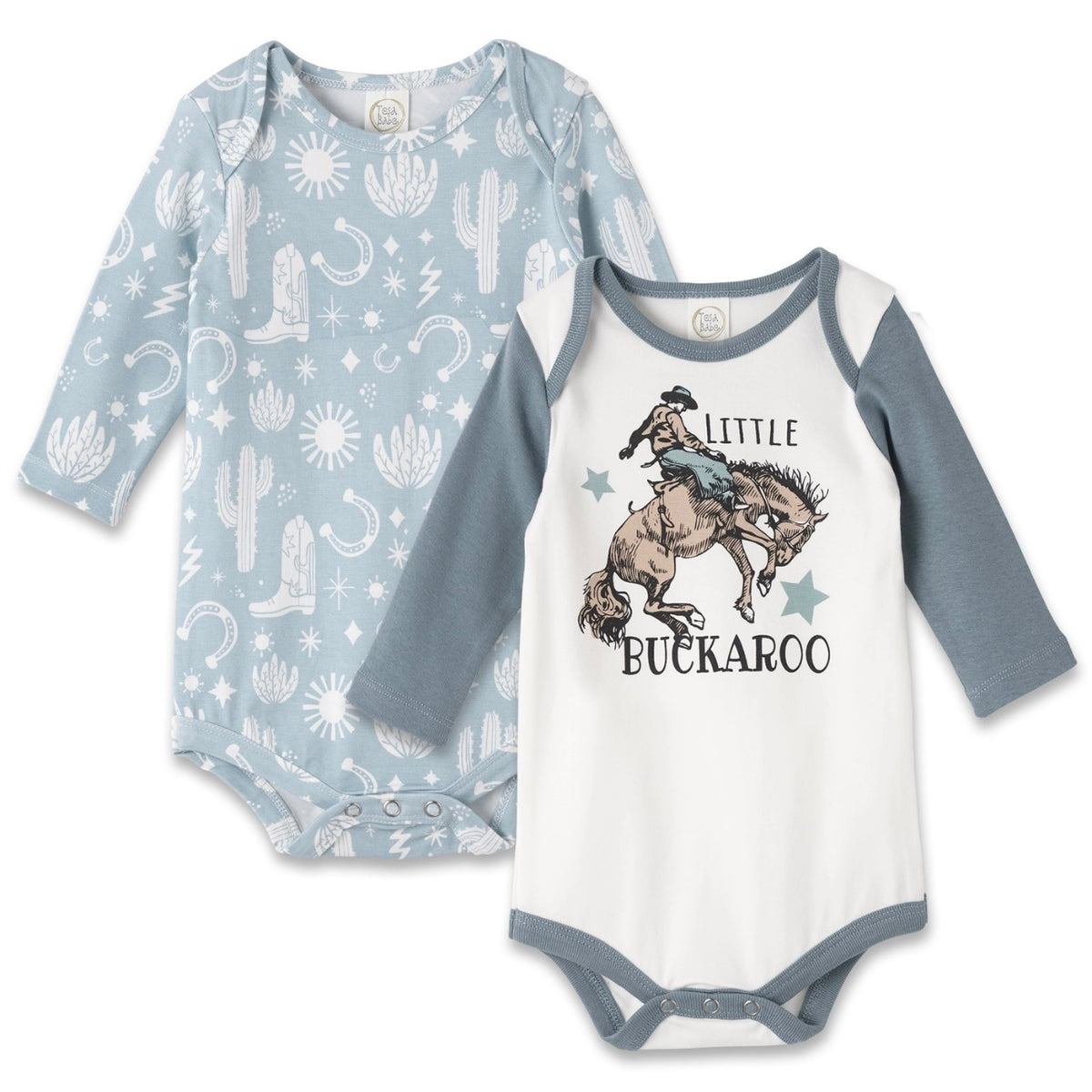 Baby Boy's Little Buckaroo Set of 2 Bodysuits