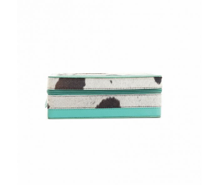 Tennison Charm Jewelry Box in Teal