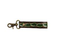 River Valley Hand-Tooled Key Fob