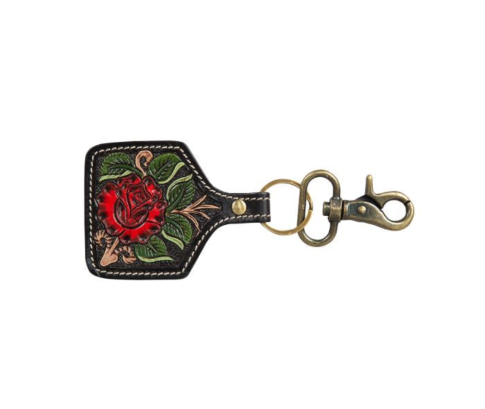 Santa Rosa Hand-Tooled Key Fob