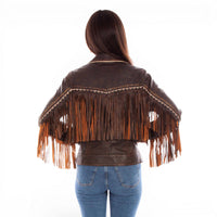 Women's Scully Leather Fringe Jacket