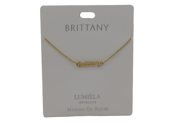 Name Necklaces - B’s