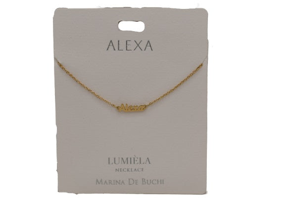 Alexa Name Necklace