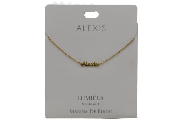 Alexis Name Necklace