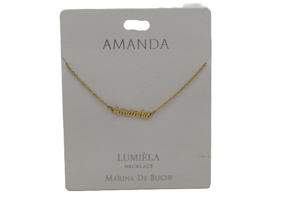 Amanda Name Necklace